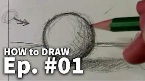 Learn To Draw #01 - Sketching Basics + Materials
