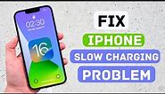 Fix Slow Charging Issue On iPhone iPad - How To Fix iPhone Slow Or Won't Charging Problem On iOS 16