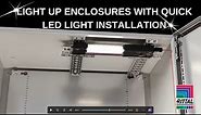 LED SYSTEM LIGHT- QUICK INSTALLATION WITH RAILS