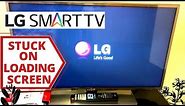 How to Fix LG TV Stuck on Logo Screen || LG Smart TV stuck On Start Screen Logo