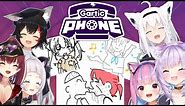【All POV】Gartic Phone collab! (ft. Marine, Aqua, Okayu, Mio, Fubuki & Shion)【Hololive / ENG SUB】