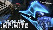 24 Kills ENERGY SWORD Riot! - Halo Infinite Multiplayer - Recharge Map (Slayer Mode)