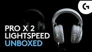 Logitech G PRO X 2 LIGHTSPEED Headset | Unboxing