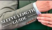 Correct Sleeve Length For Dress Shirts, Jackets & Suits + 8 Mistakes To Avoid