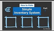 GDevelop Simple Inventory System Tutorial: Part 2, Create External Inv Layouts