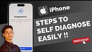 How to Run Diagnostics on iPhone !