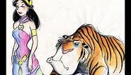Disney Aladdin Cool Concept Art You Haven't Seen Princess Jasmine Movies Drawings (Diane Banks)