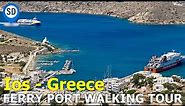 Ios, Greece Ferry Port - Walking Tour - Ferries From Santorini & Naxos