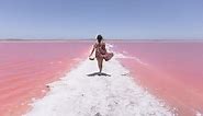 Secret Pink Lake, Western Australia (Dji Phantom 4 Pro)