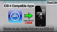 iOS 4.1/4.2.1 Compatible Apps *WORKING 2021