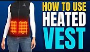 Tutorial : How to Use Battery Heated Vest || Venture Heat Womens Heated Vest Review