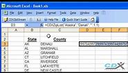 Zip Code List in Microsoft Excel