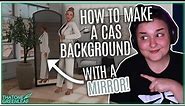 ✨ HOW TO MAKE A CAS BACKGROUND (WITH A MIRROR!) ✨- Sims 4 CC tutorial (beginner friendly!) | #ts4cc