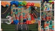 Sesame Street Birthday Party Decoration Theme | Elmo's World