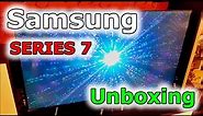 55'' UHD Smart TV Samsung Series 7 model UE55MU7042 4K unboxing cz