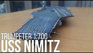 1/700 USS Nimitz CVN-68 Aircraft Carrier Scale Model by Trumpeter
