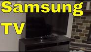 New Samsung 58 Inch Smart TV-Unboxing And Assembly
