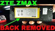 How To Remove Back Cover Of ZTE ZMax | Get Fixed