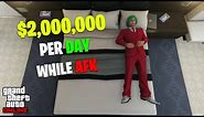 *3 NEW METHODS* How To Make $2,000,000 AFK Every Single Day in GTA Online!