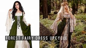 Forest Fairy Costume Upcycle