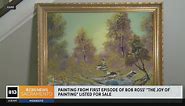 The first Bob Ross work from 'The Joy of Painting' is on sale for almost $10M