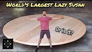 Making the World's Largest Lazy Susan | A Lesson in Spring Joints