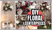 HOW TO MAKE AFFORDABLE FLORAL WEDDING CENTERPIECES