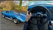 1969 Chevrolet Corvette C3 Stingray 350 V8 L46 Manual - POV Test Drive & Walk-around | V8 Sound