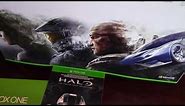 Xbox One S 500 Gig Halo Collection Bundle Unboxing