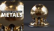 How to Create Realistic Metal Shaders in Arnold for Cinema 4d