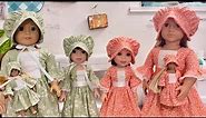 Sewing doll bonnet | HappyBankkyCraftymom
