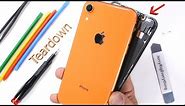 iPhone XR Teardown! - How to open the colored iPhone?