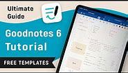 Goodnotes 6 Tutorial | Beginners Tutorial + Tips and Tricks