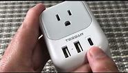 Quick Honest review of the Tessan US to UK Plug Adapter.