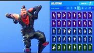 MIDNIGHT OPS SKIN SHOWCASE WITH ALL FORTNITE DANCES & EMOTES