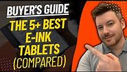 TOP 5 BEST E-INK TABLETS - Best E-Ink Reader Review (2023)