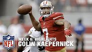Colin Kaepernick Highlights (Week 6) | Ravens vs. 49ers | NFL