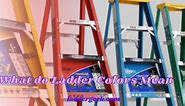 Ladder Color Codes: How to Use ANSI and CSA Standards to Choose the Right Ladder - LadderGeek