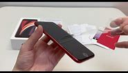 iPhone SE Red 2020 Unboxing