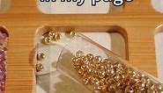 Bead use: 3mm gold seedbead 4mm, 6mm peral Thread: Fireline 4lb #beadtutorial #handmadetutorial #beadedbracelet #seedbead #seedbeads #seedbeadbracelet #rainbowbracelet #handmadebracelets #handmadeshops #handmadejewelry #handmadewithlove #SmallBusiness #beaded #beadedjewelryofinstagram #beadedearrings #beads #beadsjewelry #beadsbracelet #etsyseller #etsyjewelrymaker #etsyfinds #etsysellersofinstagram #jewelrydesigner