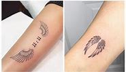 20 cutest wrist angel wings tattoo ideas with their meanings
