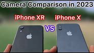 iPhone X VS iPhone XR Camera Test in 2023 🔥⚡ Shocking 🤯