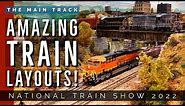 Amazing Model Railroad Layouts And Tons Of Trains | National Train Show Recap