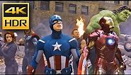 4K HDR - Chitauri Invasion - The Avengers (2012)