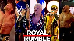 WWE 4 January 2024 MENS ROYAL RUMBLE ENTRANCES!!!! WWE Live Event Highlights Today