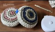 Retro Measuring Tape Cover Crochet Pattern