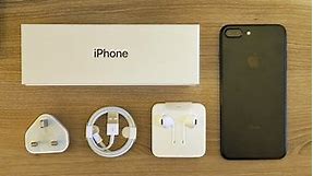 iPhone 7 Plus: Matte Black UNBOXING