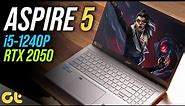 Acer Aspire 5 Review: RTX 2050 is here! | Best Budget Gaming Laptop? | GTR