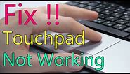 Laptop Touchpad Not Working Problem!! Fix | LENOVO IDEAPAD