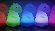 Color Changing Dinosaur Night Light - 10 Hours / 4K